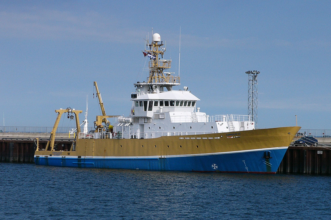 Coriolis II, navire de recherche océanographique de l'UQAR-ISMER